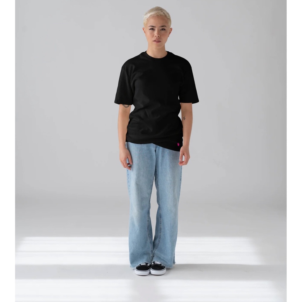 Unless Collective Black T-Shirt. Unisex. Medium.